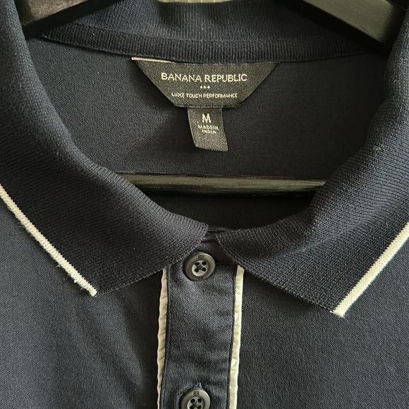 Navy Banana Republic Polo - Picture 3 of 3